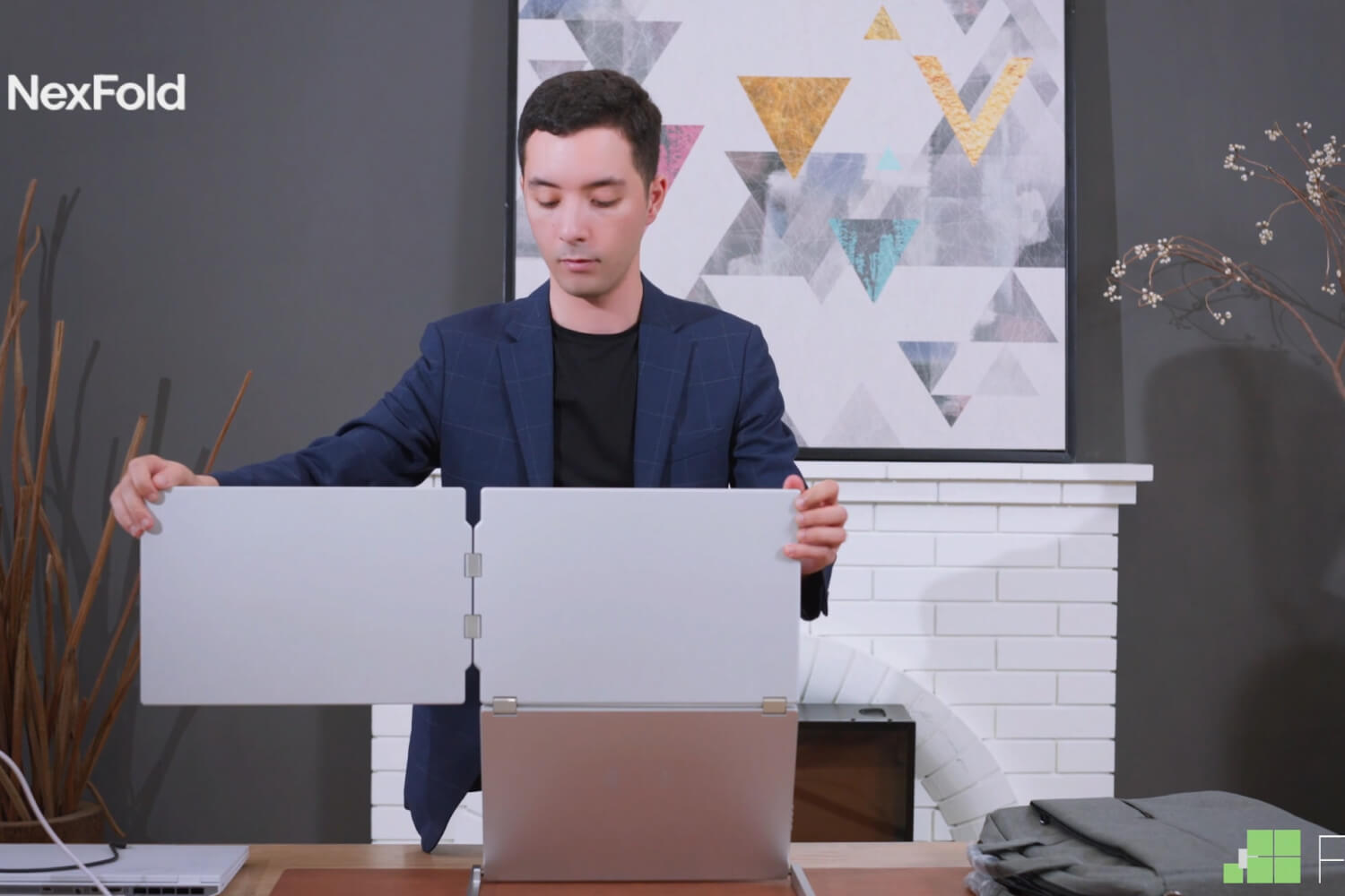 Fold 7 secure laptop setup